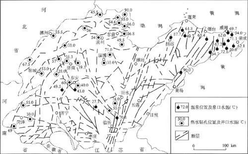 山東省(溫泉)地熱資源分布規律-地熱開發利用-地大熱能 山東省(溫泉)地熱資源分布規律-地熱開發利用-地大熱能